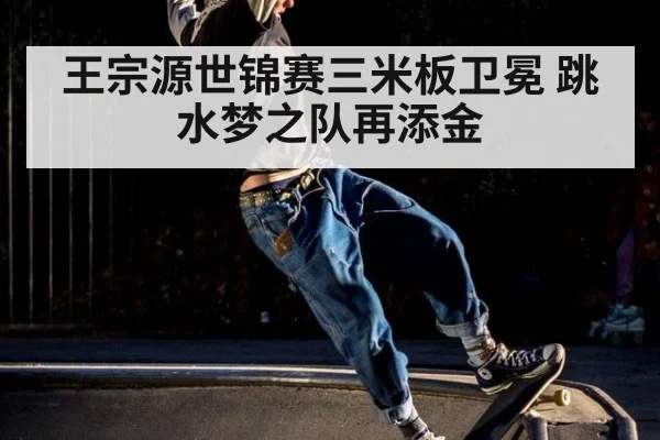 王宗源世锦赛三米板卫冕 跳水梦之队再添金